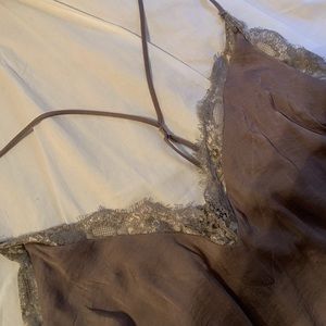 FREE PEOPLE LATTE COLORED LACE BODYSUIT